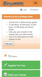 Mobile Screenshot of bingohotel.com